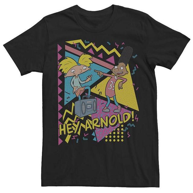 Mens Hey Arnold Retro Geometric Tee Product Image