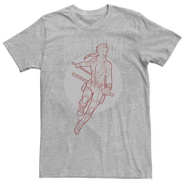 Disneys Bambi Mens Love Valentines Day Tee Athletic Grey Product Image