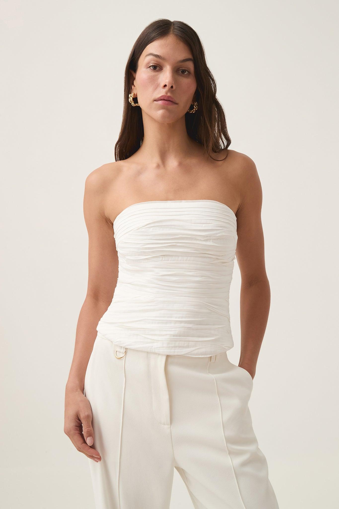 Sunbeam Ruched Bustier Product Image