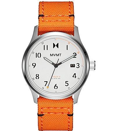 MVMT WATCHES Field II Nylon Strap Watch, 42.5mm Product Image