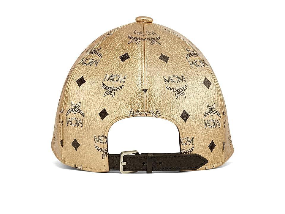 Mens Visetos Monogram Leather Baseball Cap Product Image