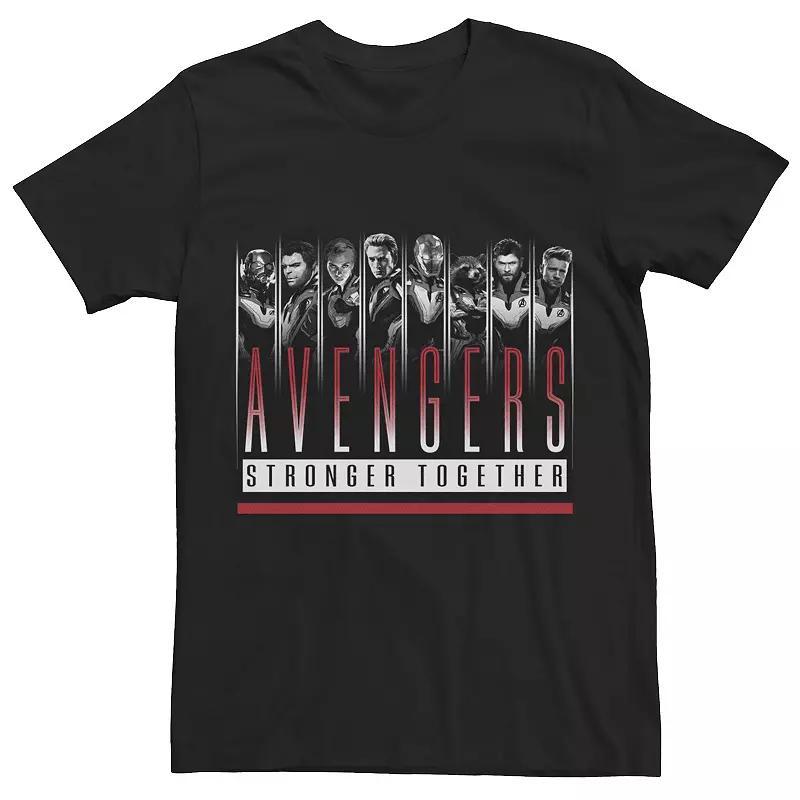 Marvel Mens Avengers Endgame Stronger Together, Short Sleeve T-shirt Product Image