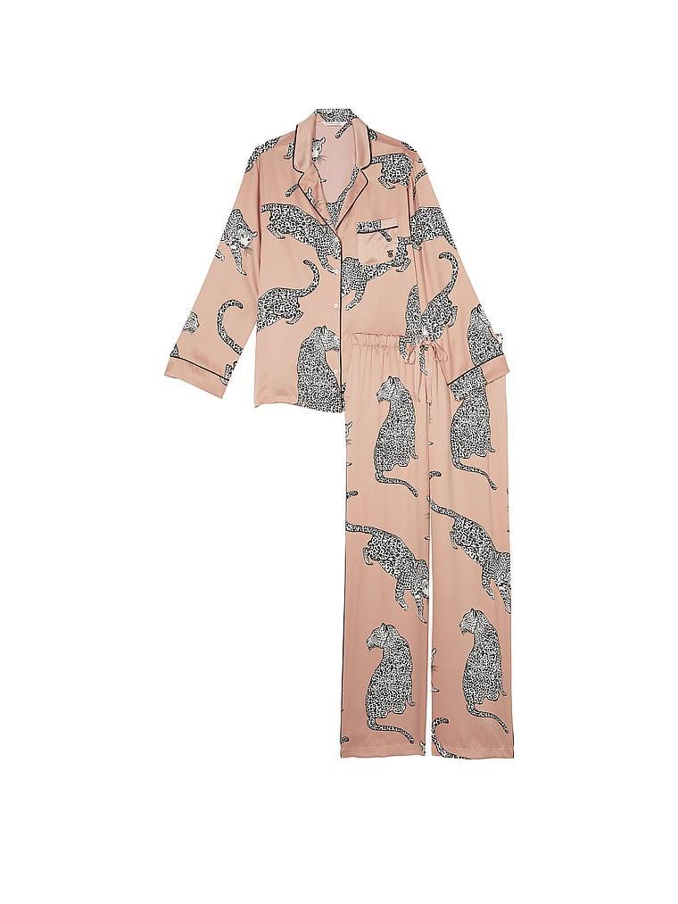 Satin Long Pajama Set Product Image