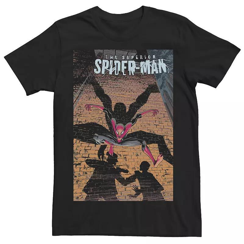 Mens Marvel Superior Spider-Man Comic Cover Tee Product Image