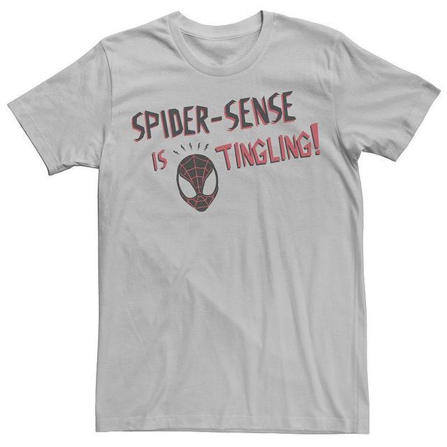 Mens Marvel Spider-Man Spider Sense Is Tingling Tee Product Image