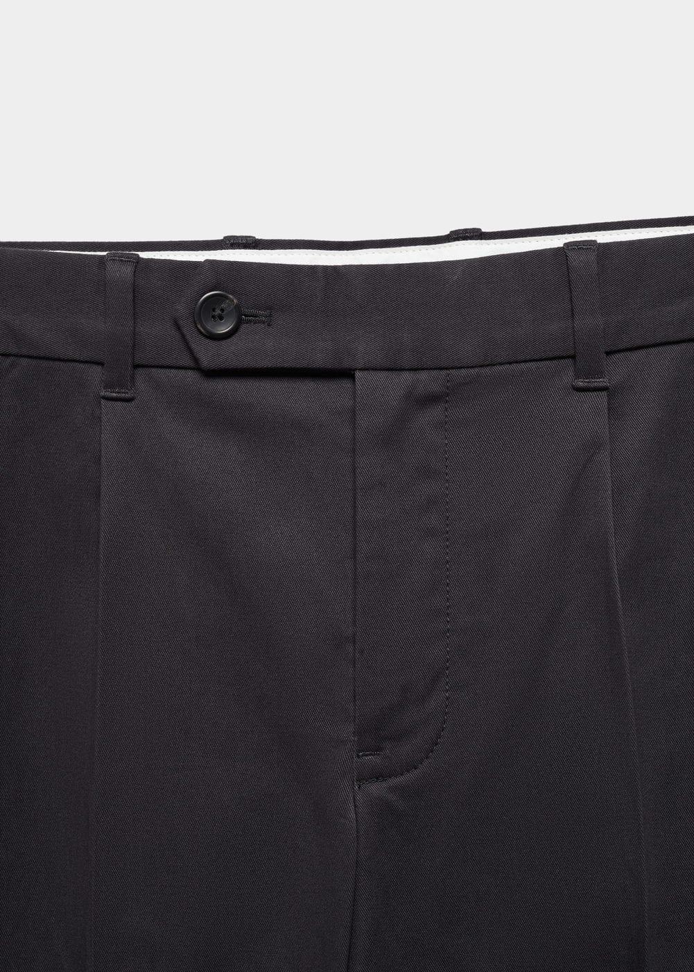 MANGO MAN - Pleat detail wool pants medium brownMen Product Image