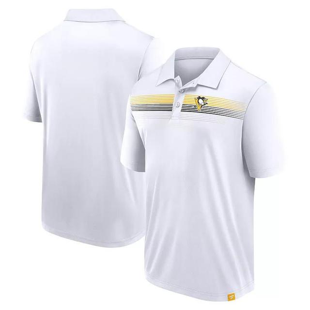 Mens Fanatics Branded Pittsburgh Penguins Victory For Us Interlock Polo Product Image