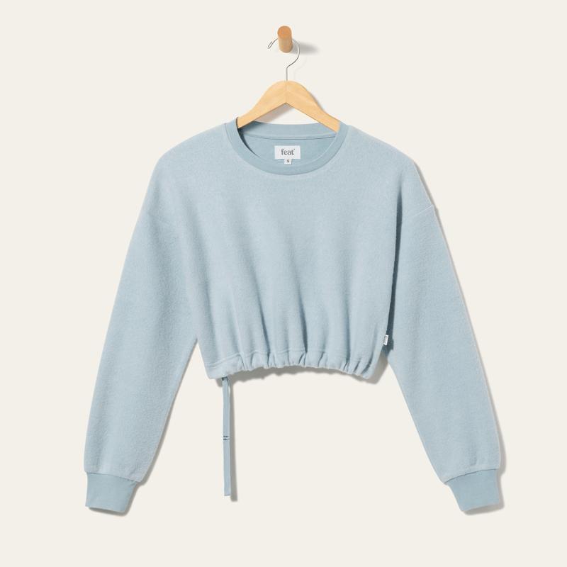 Women's BlanketBlend™ Cropped Crewneck Product Image