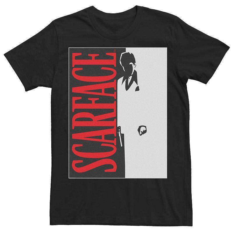 Big & Tall Scarface Poster Art Tee, Mens Product Image