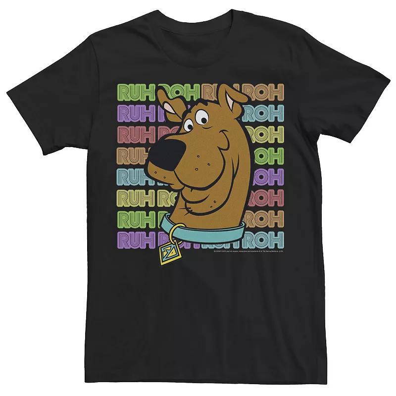 Mens Scooby Doo Stacked Roh Short Sleeve T-shirt Product Image