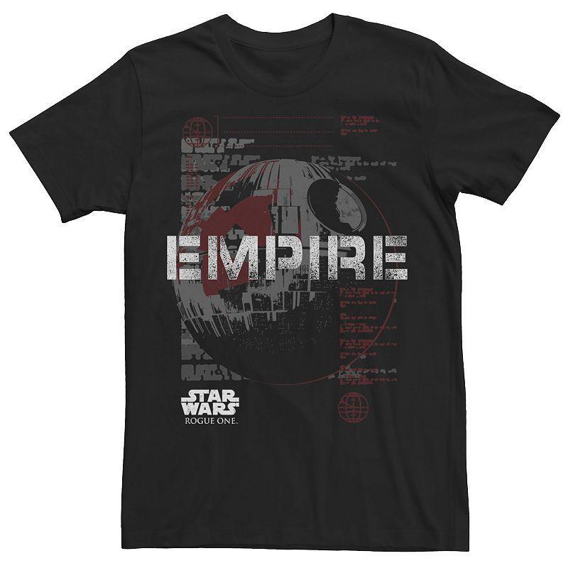 Mens Star Wars Rogue One Death Star Specs Tee Product Image