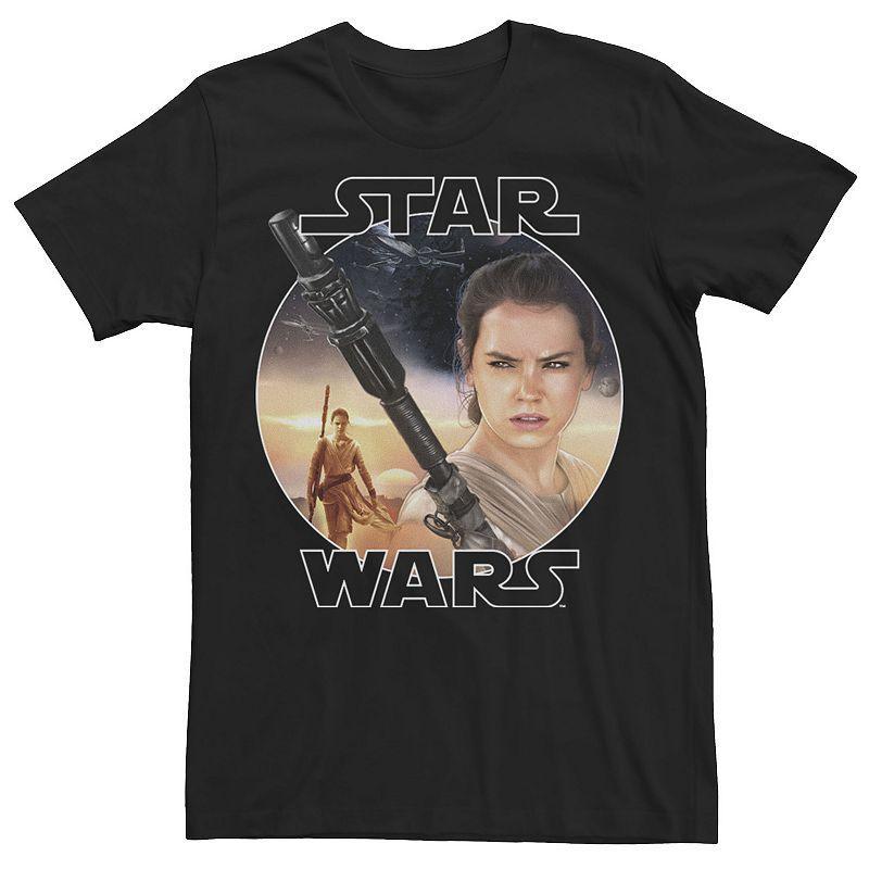 Mens Star Wars Rey Close Up Tee Product Image