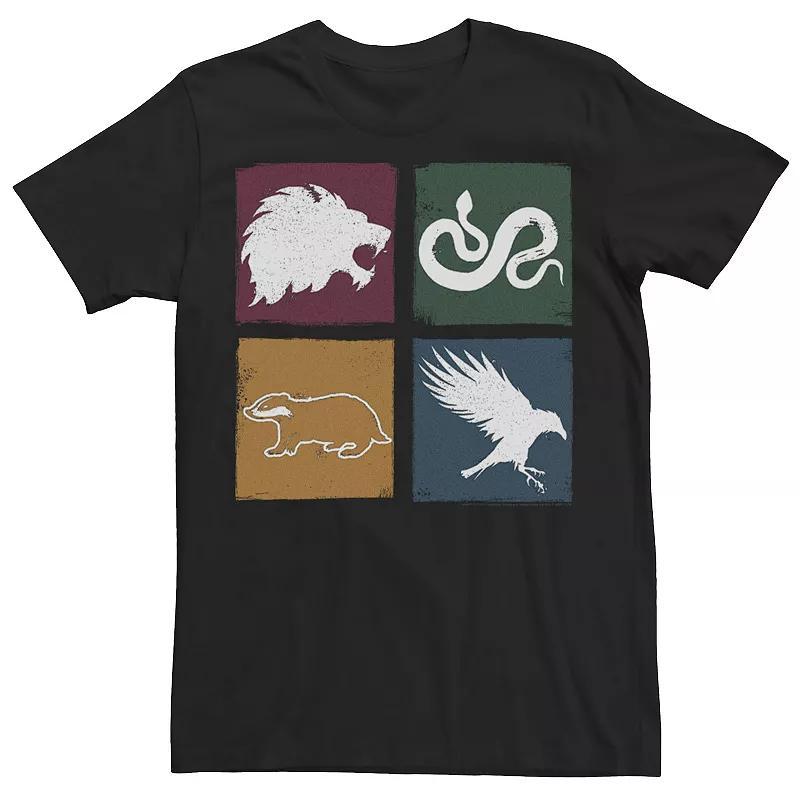 Mens Harry Potter Simple House Crest Box Up Tee Product Image