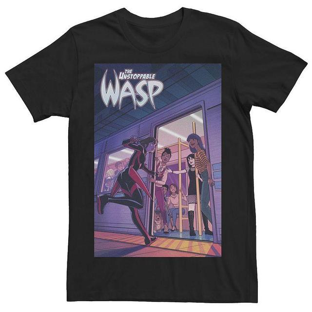 Mens Marvel The Unstoppable Wasp Issue #6 Comic Book Cover Tee Product Image