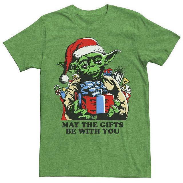 Mens Star Wars The Gift Graphic Tee Kelly Grey Product Image