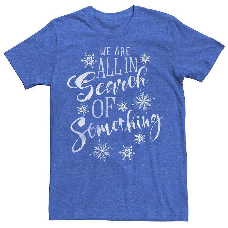 Mens Disney Frozen 2 In Search Of Something Snowflakes Tee Product Image