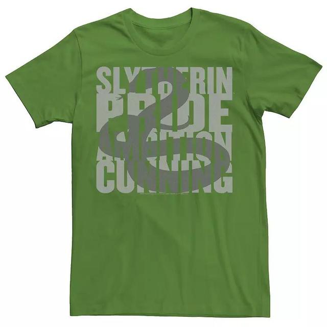 Mens Harry Potter Slytherin Snake Silhouette Text Tee Product Image