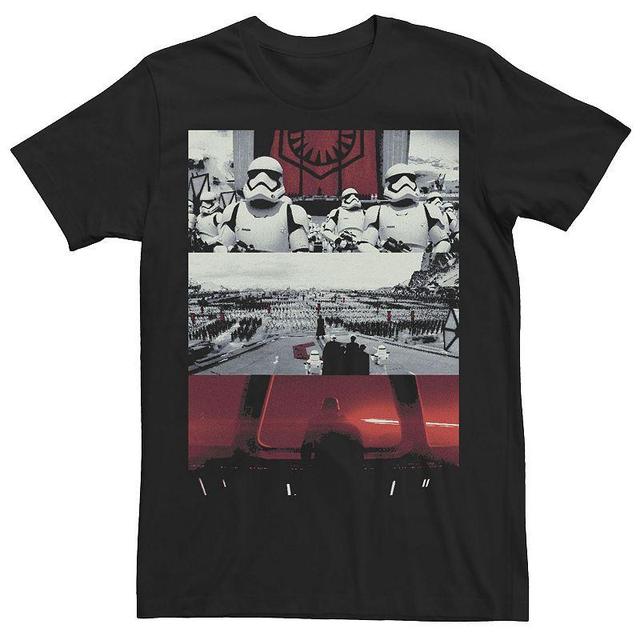 Mens Star Wars The Force Awakens First Order Collage Panels Tee Product Image