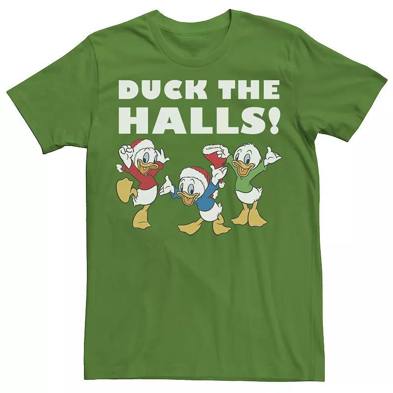 Disneys Huey Dewey And Louie Duck The Halls Christmas Mens Tee Product Image