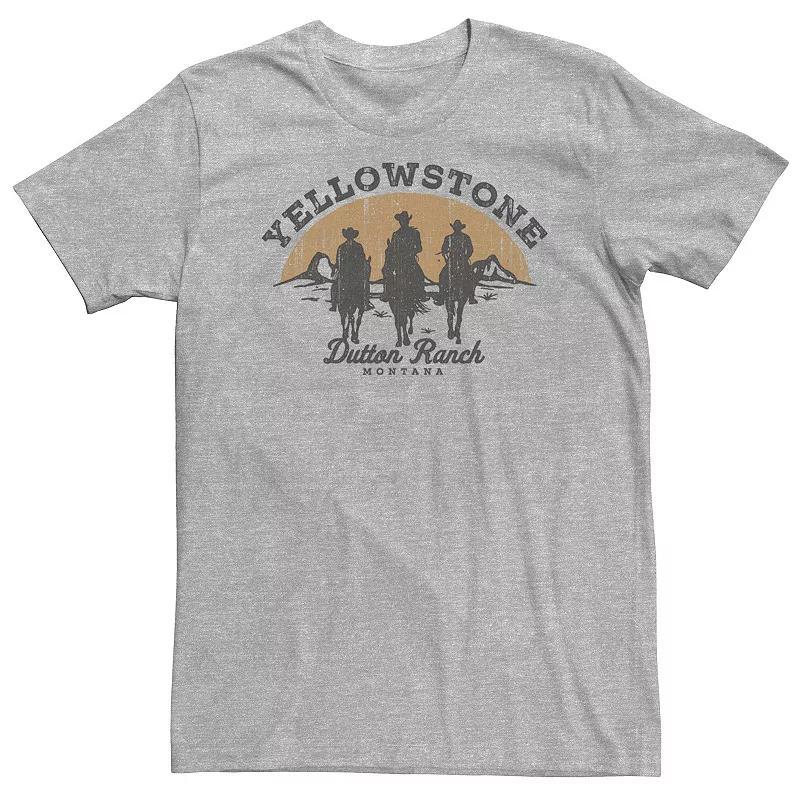 Big & Tall Yellowstone Dutton Ranch Montana Cowboys Tee, Mens Product Image