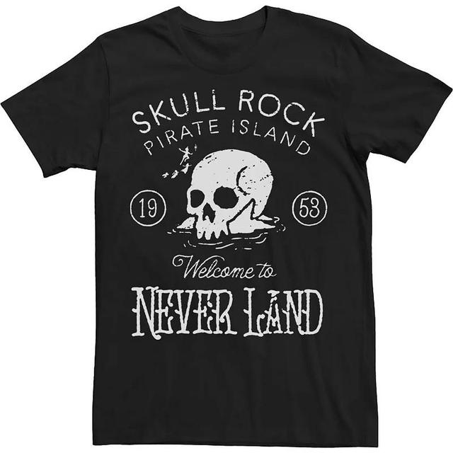 Mens Peter Pan Skull Rock Vintage Tee Grey Heather Product Image