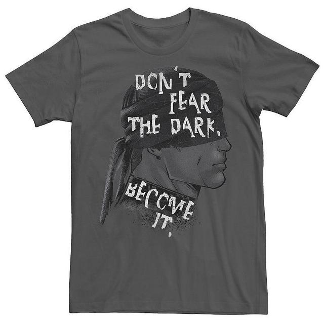 Mens Marvel Daredevil Become The Dark Graphic Tee Grey Product Image