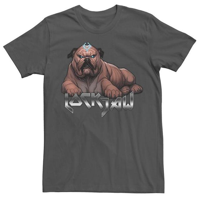 Mens Marvel Now LockJaw Laydown Graphic Tee Grey Product Image