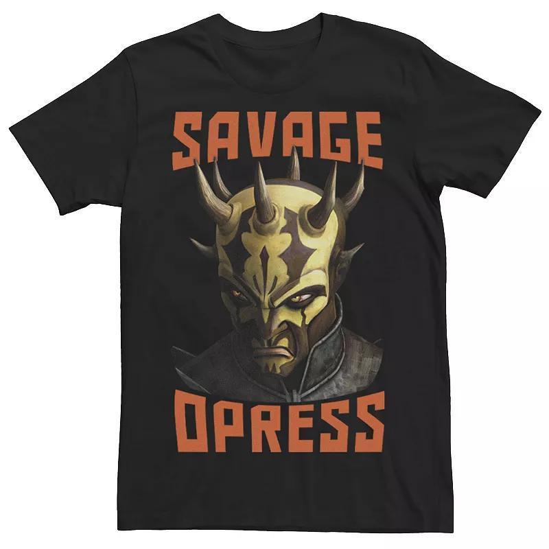 Mens Star Wars: Clone Wars Savage Opress Big Face Tee Product Image