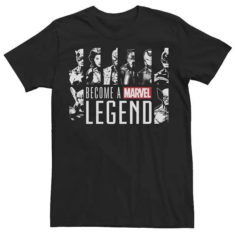 Mens Marvel Legends Series Become A Marvel Legend Hero Profiles Tee Product Image