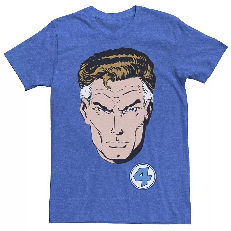 Mens Marvel Fantastic Four Mr. Fantastic Graphic Tee Navy Grey Product Image