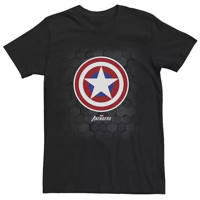 Mens Marvel Captain America Fathers Day Honor Tee Product Image