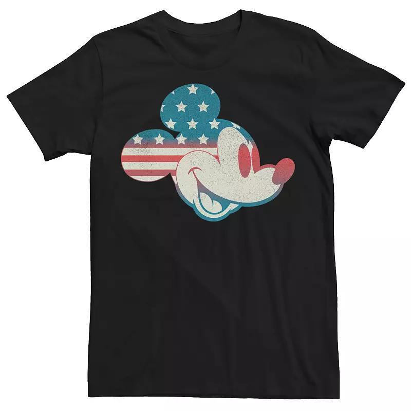 Fifth Sun Mens Mickey Americana Short Sleeve Crew T-shirt Product Image