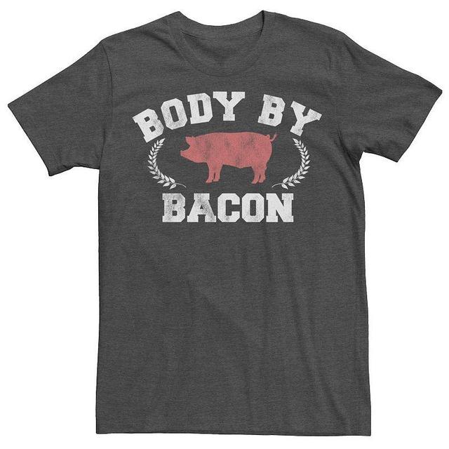 Mens Body By Bacon Athletica Logo Tee Grey Heather Product Image