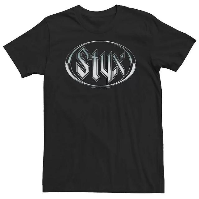 Big & Tall Epic Rights Styx Chromo Text Logo Tee, Mens Product Image