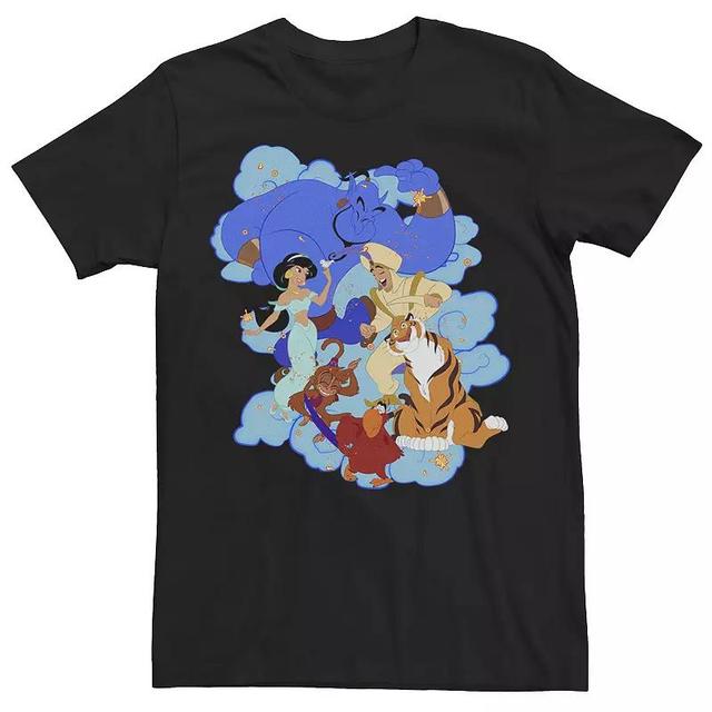 Disneys Aladdin Group Shot Agrabah Dance Off Mens Tee Product Image