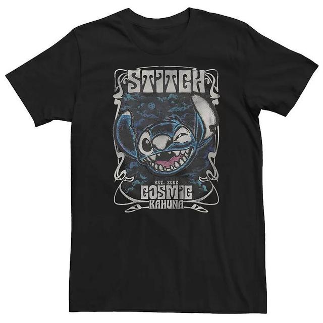 Big & Tall Disneys Lilo And Stich Cosmic Kahuna Tee, Mens Product Image