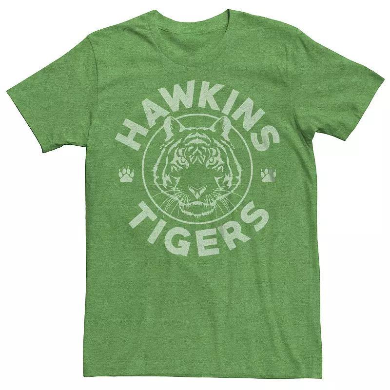 Mens Stranger Things Hawkins Police Emblem Graphic Tee Grey Heather Product Image