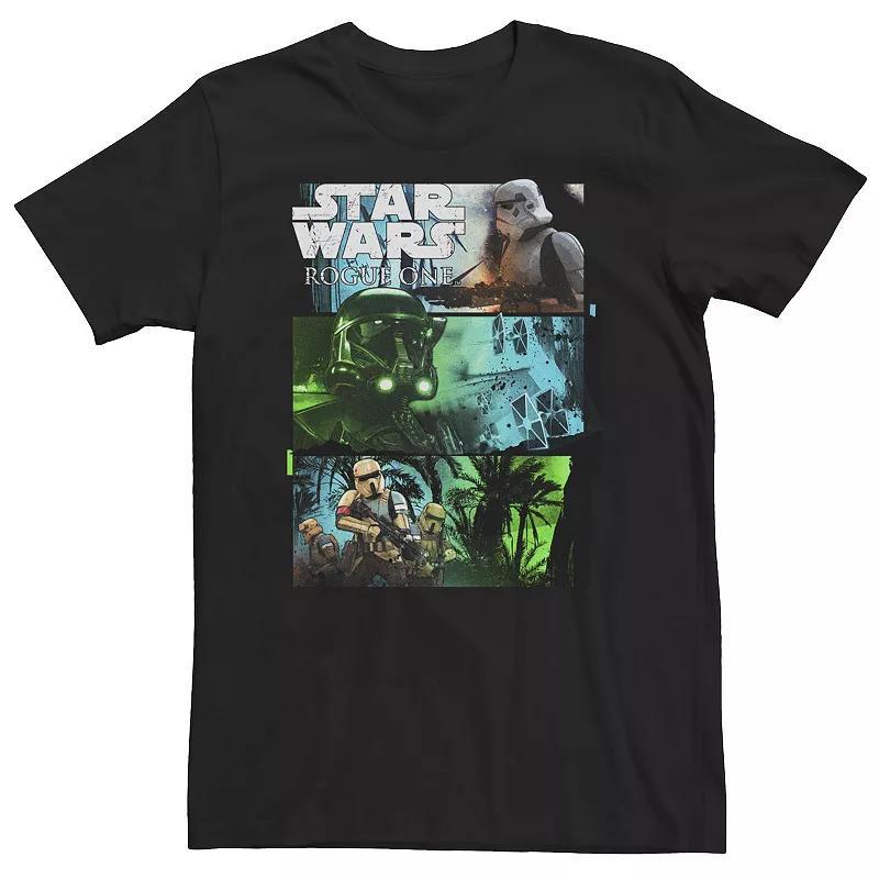 Big & Tall Star Wars Element Panels Tee, Mens Product Image