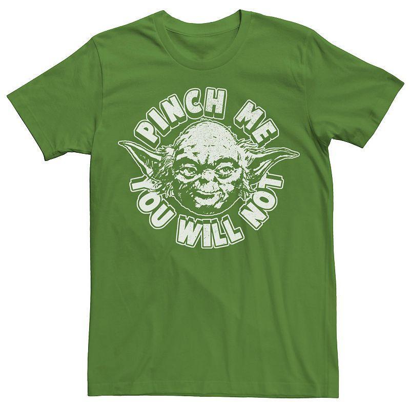 Mens Star Wars Yoda Pinch Me You Will Not Tee Product Image