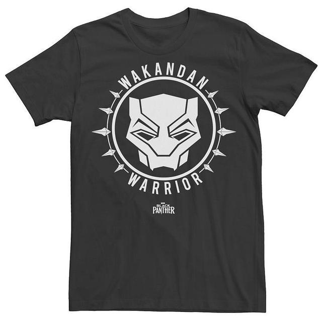 Mens Marvel Panther Wakanda Warrior Emblem Graphic Tee Product Image