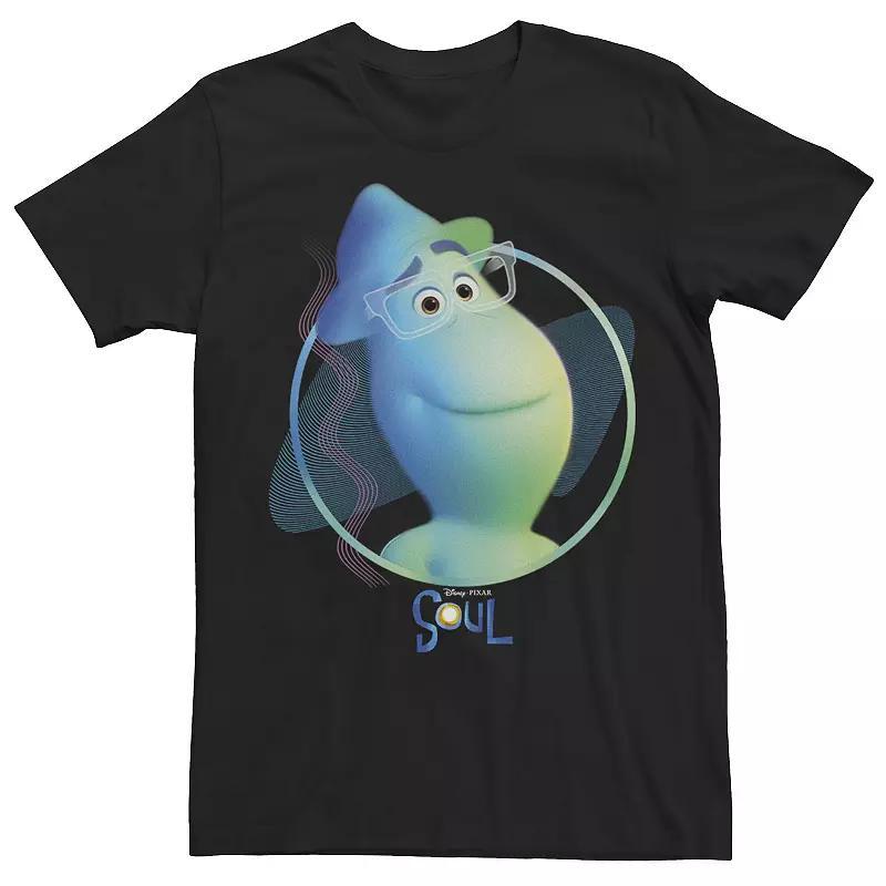 Big & Tall Disney / Pixar Soul Joe Soul Circle Portrait Tee, Mens Product Image