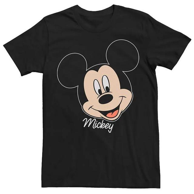 Mens Disney Mickey Mouse Smile Face Portrait Tee Product Image