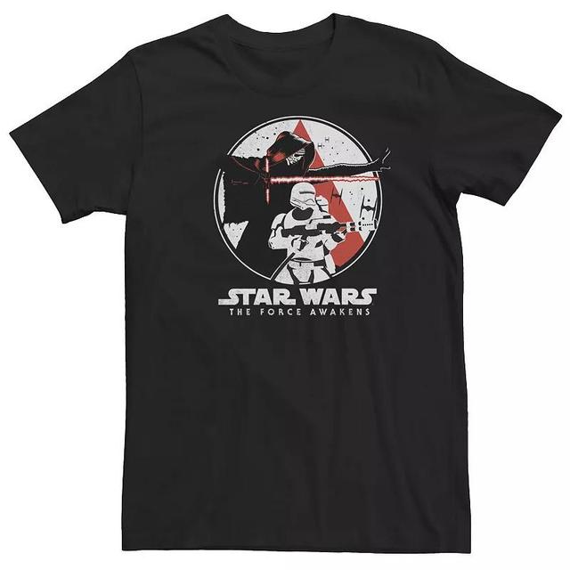 Big & Tall Star Wars The Force Awakens Battle Pose Tee, Mens Product Image