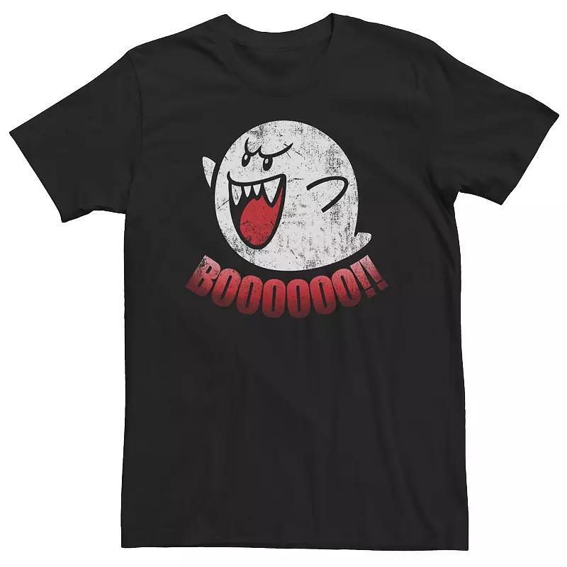 Big & Tall Nintendo Super Mario Boos Jump Scare Tee, Mens Product Image