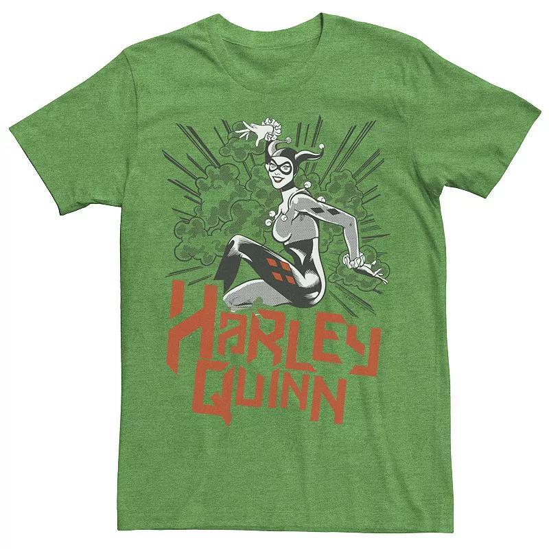 Mens DC Comics Harley Quinn Action Pose Tee Product Image