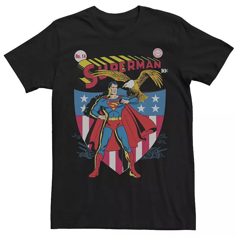 Fifth Sun Dc Mens Superman Classic Comic Cover Short Sleeve T-Shirt Product Image