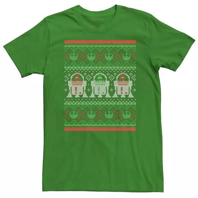 Mens Star Wars R2-D2 Ugly Christmas Sweater Rebel Tee Product Image