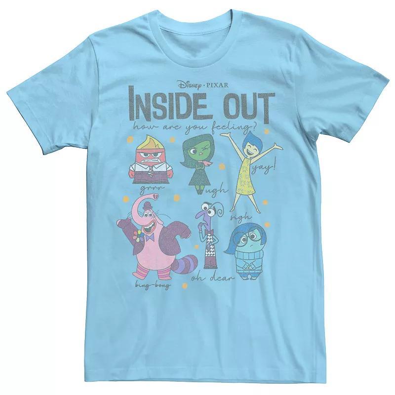 Disney / Pixars Inside Out Mens How Are You Feeling Group Shot Tee Product Image