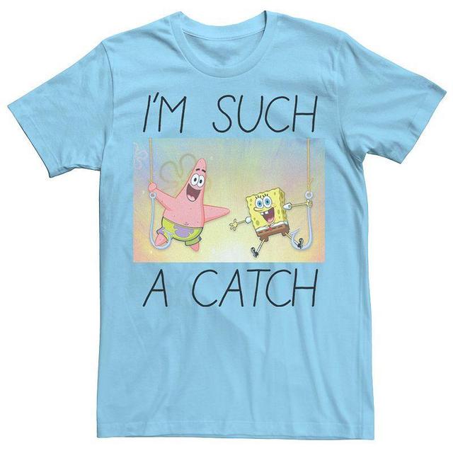 Mens Spongebob Im Such A Catch Portrait Tee Product Image