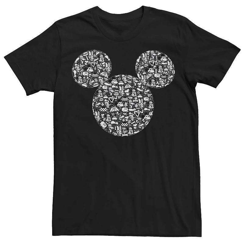 Fifth Sun Mens Mickey Icons Fill Short Sleeve T-Shirt Product Image